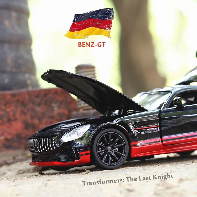 1:32 модель автомобиля моделирование AMG GTR спортивный автомобиль игрушка сплав 6