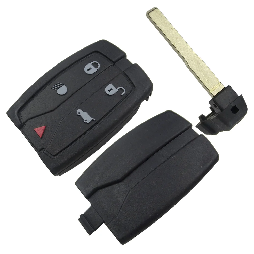 OkeyTech 5 кнопочный пульт дистанционного ключа чехол подходит для Land Rover Freelander 2 3