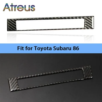 

Atreus For Toyota Subaru BRZ 86 Accessories Car Interior Clock Time Display Box Decoration Styling Modified Carbon Fiber Sticker