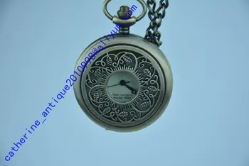 

Rare Old Qing Dynasty royal BRASS GLASS clock \ mechanical Pocket watch, can work,#02,, Mediterranean style, Free shipping