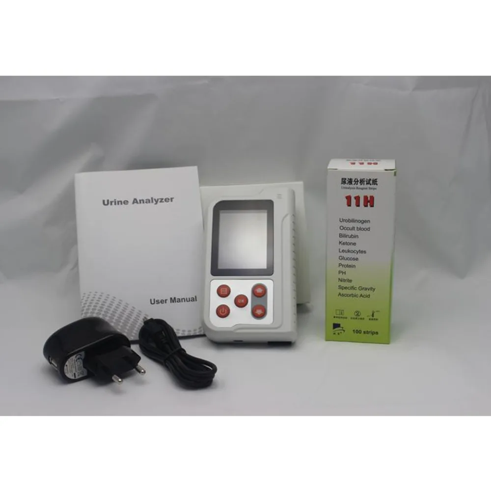 Contec BC401 Ручной цифровой анализатор мочи с 100 шт. тест-полоски USB, Bluetooth, FDA