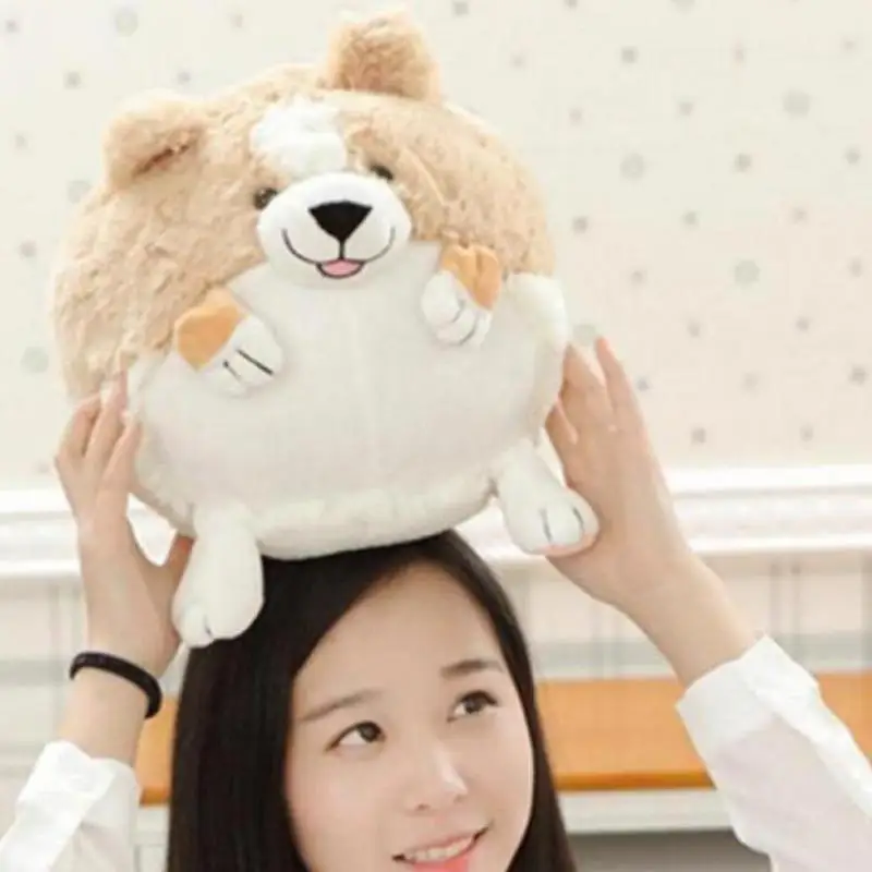 

Kawaii 30cm Corgi Dogs Simulation Plush Stuffed Dog For Baby Kids Girls Birthday Gifts Good Quality Wholesale