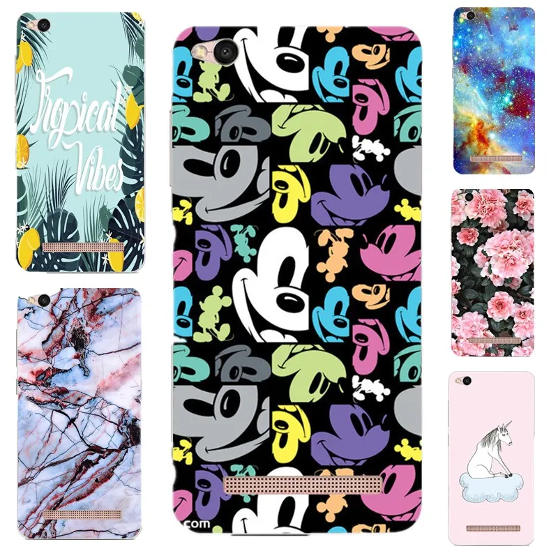 Phone Case For xiaomi redmi note 4x 4a 4 Pocophone f1 case Soft Silicone Marble Mickey Minnie Mouse Cover tpu |