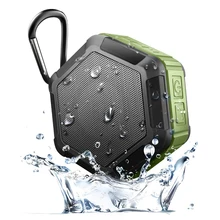 Portable Travel Bluetooth Speaker Waterproof IPX7 With Snap Hook Wireless Hands-free Speaker Outdoor Sport Sound Box Loudspeaker
