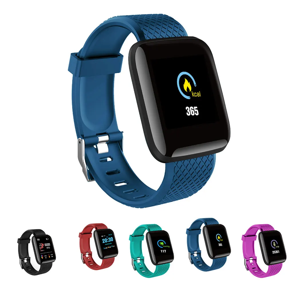

New Bluetooth 1.3" Screen Heart Rate Blood Pressure IP67 Waterproof Wristwatch Women Men Fitness Sport Watch