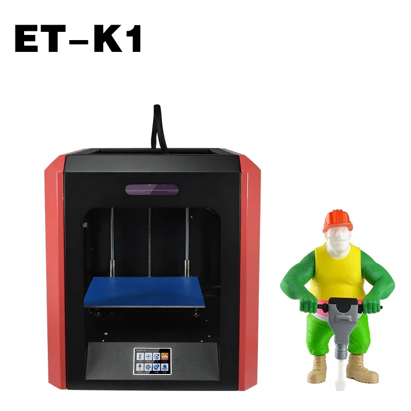 Large Size Printer 3D Brass Nozzle Head Metal 3D Printer Kit Multi Material Support with Aluminium