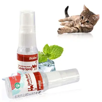 

1 PCS 100% Natural Catnip Spray, Organic Liquid Fresh Extract Catnip Essential Oil for Cats - Make Your Cat Relief Anxiety, Eat