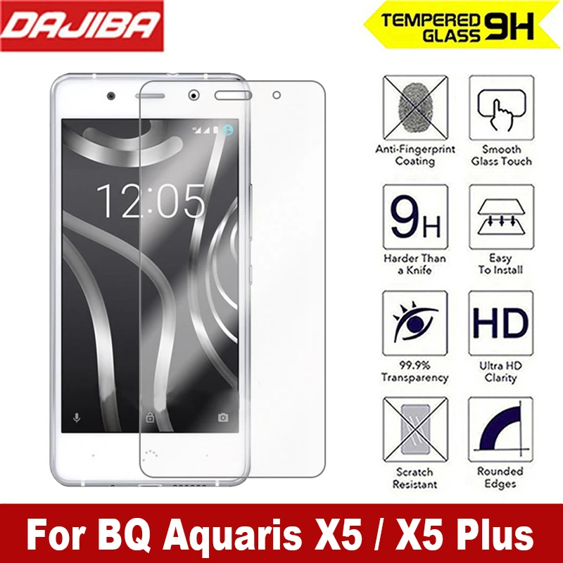 Бренд 9H 2.5D Закаленное стекло для BQ Aquaris X5 Plus Защитная пленка X 5 X5Plus