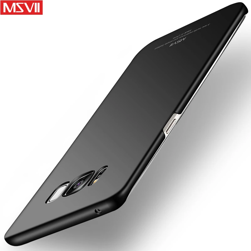 

MSVII Shell For Samsung Galaxy S8 Case S8+ Cover Ultra-thin Slim Fashion Hard Plastic Matte Simple and Frosted PC Back Cover
