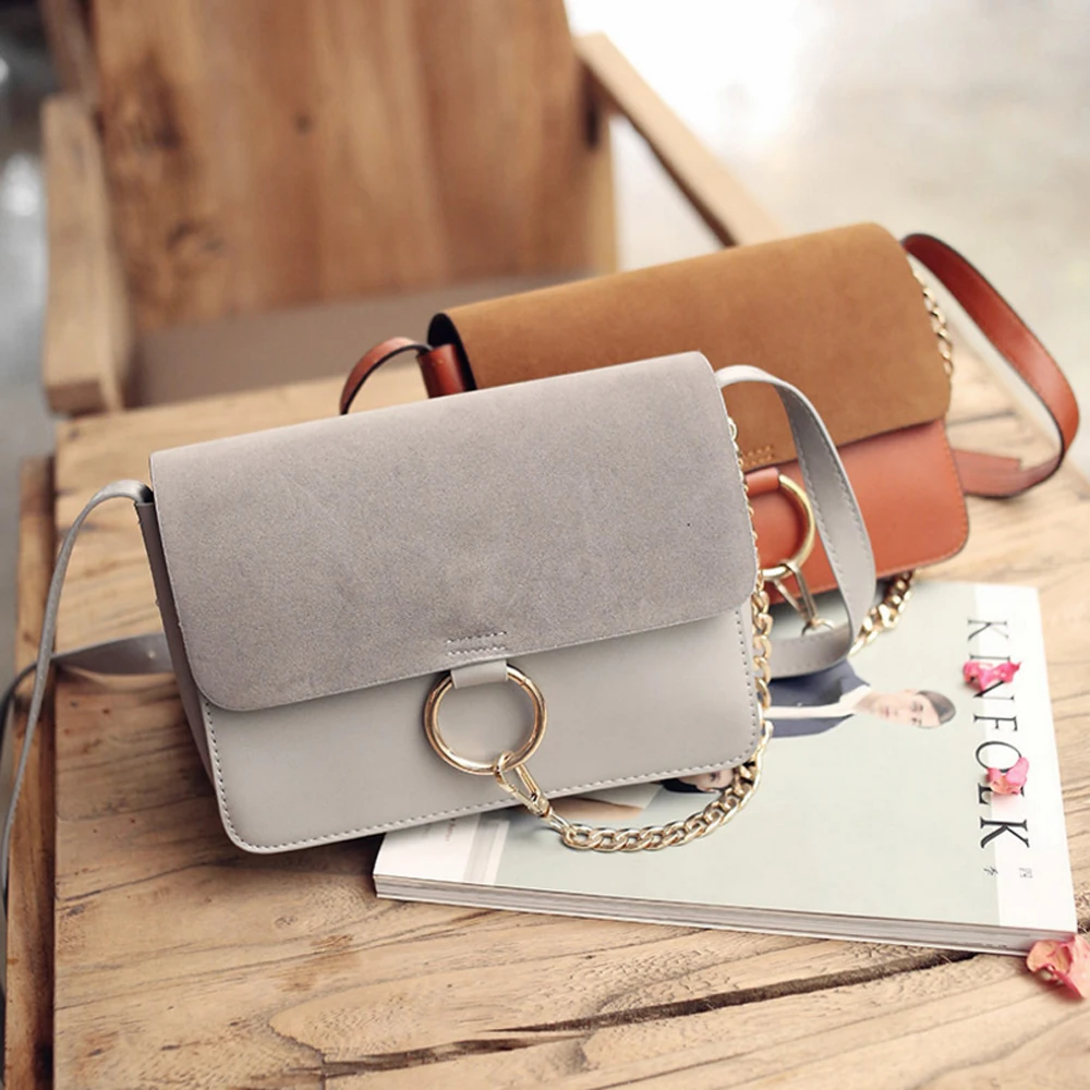 

Fashion PU Women's Handbags Multi-function Large Capacity Shoulder Bags Metal Ring Decorate Messenger Bag Casual Trend Satchel