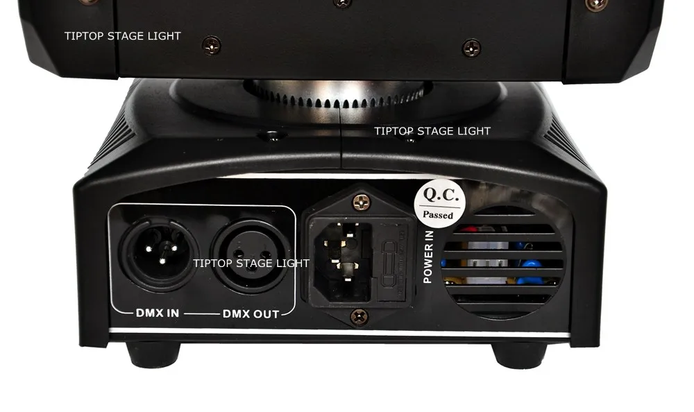 Бесплатная доставка TP-L6W2 4 упак. 120 Вт Double Face светодио дный Переезд головного света 8 шт. 15 Вт высокой мощности RGBW светодио дный луч мыть