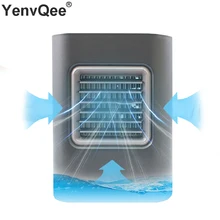 USB мини Кондиционер Вентилятор очиститель Вентилятор охлаждения с подсветкой Настольный охладитель воздуха evapolar кондиционер arctic Office для дома