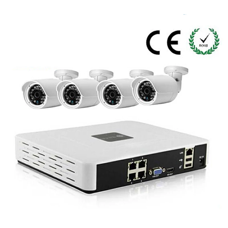 

4ch POE NVR kits for home security,cctv ip camera,smart home security system,nvr with 4ch POE ports,smartphone surveillance