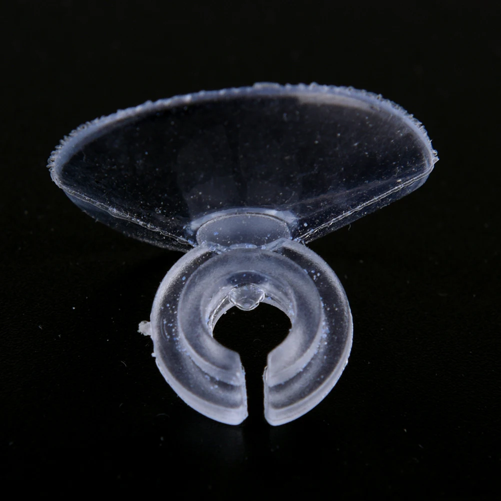 4 шт./лот аквариум пластиковый присоска Upick белый ПВХ всасывания Крючки для чашек подвесная сумка 2,5*2 см