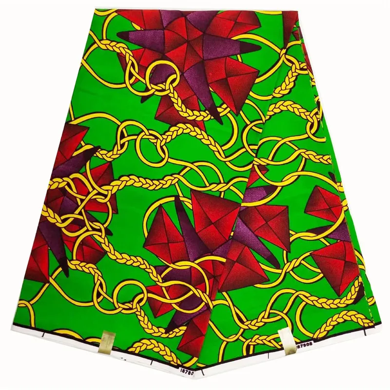 Цвет африканские настоящие восковые принты настоящий голландский воск Анкара ткань с рисунком 6 ярдов хлопок дизайн