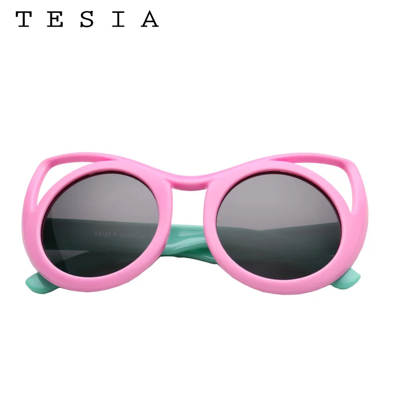 TESIA кошачий глаз очки детские для детей гибкие силиконовые защитные
