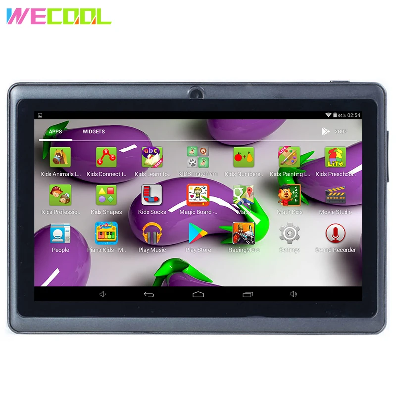 WeCool Q88 Детский планшетный ПК 7 дюймов HD экран 1024x600 разрешение 2500 мАч WIFI серфинга MID