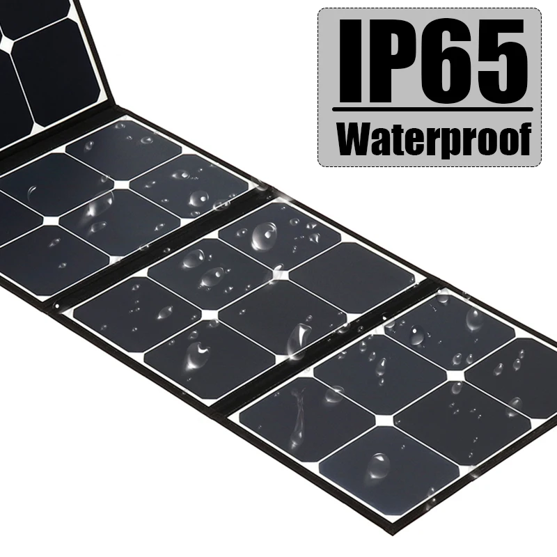  Foldble Solar Panel 150W 12V Flexible Solar Panel Dual USB Portable Solar Cell Set For Boats/Out-do