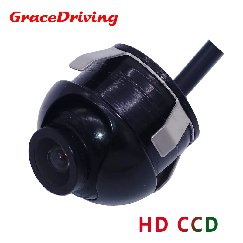 Free Shipping Mini CCD HD Night Vision 360 Degree Car Rear View font b Camera b