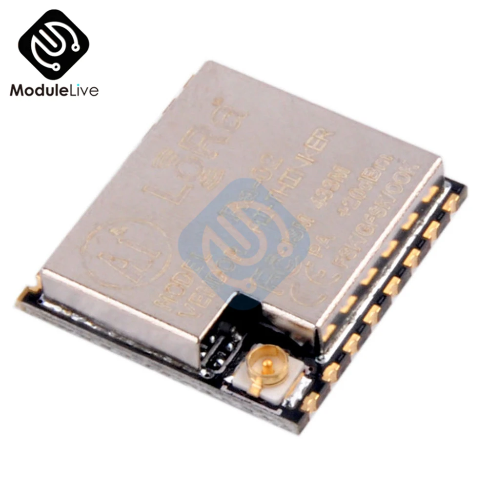 

SX1278 433M 10KM Wireless Spread Spectrum Transmission Module Ra-02 SX1278 Socket DIY Kit for Smart Home Meter Reading