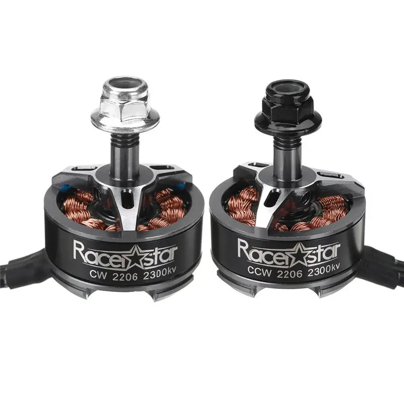 5 шт. Racerstar SPROG X 2206 2300KV 3-4 S бесщеточный двигатель для Sprog начинающих Радиоуправляемый Дрон FPV гоночная запасная часть рамка часть Accs