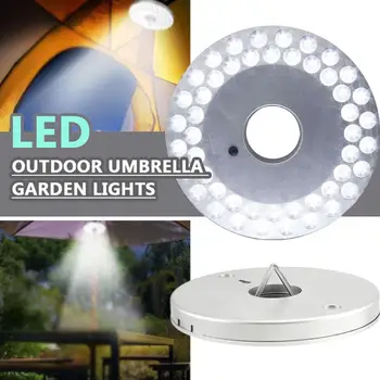 

Outdoor 48LED Light Durable Pole Light Patio Camping Garden Tent Fishing Lamp