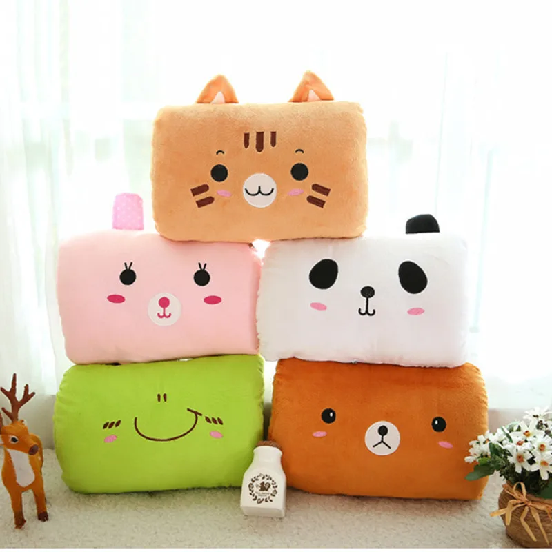 

Cartoon Hand Po Hand Warmer USB Electric Heater Plush Pillow Washable Explosion-proof Hand Cushion D