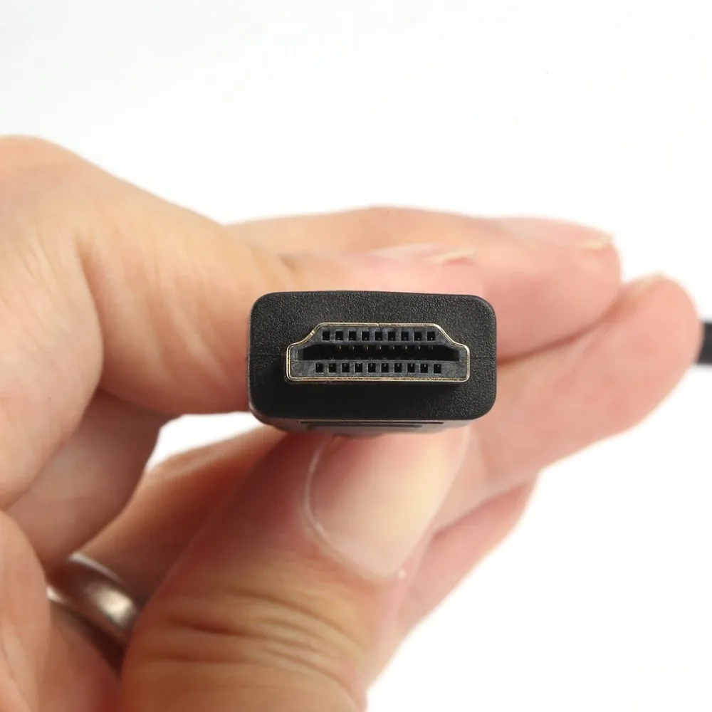 HDMI папа к VGA RGB Женский видео конвертер адаптер 1080P для ПК черный мужской