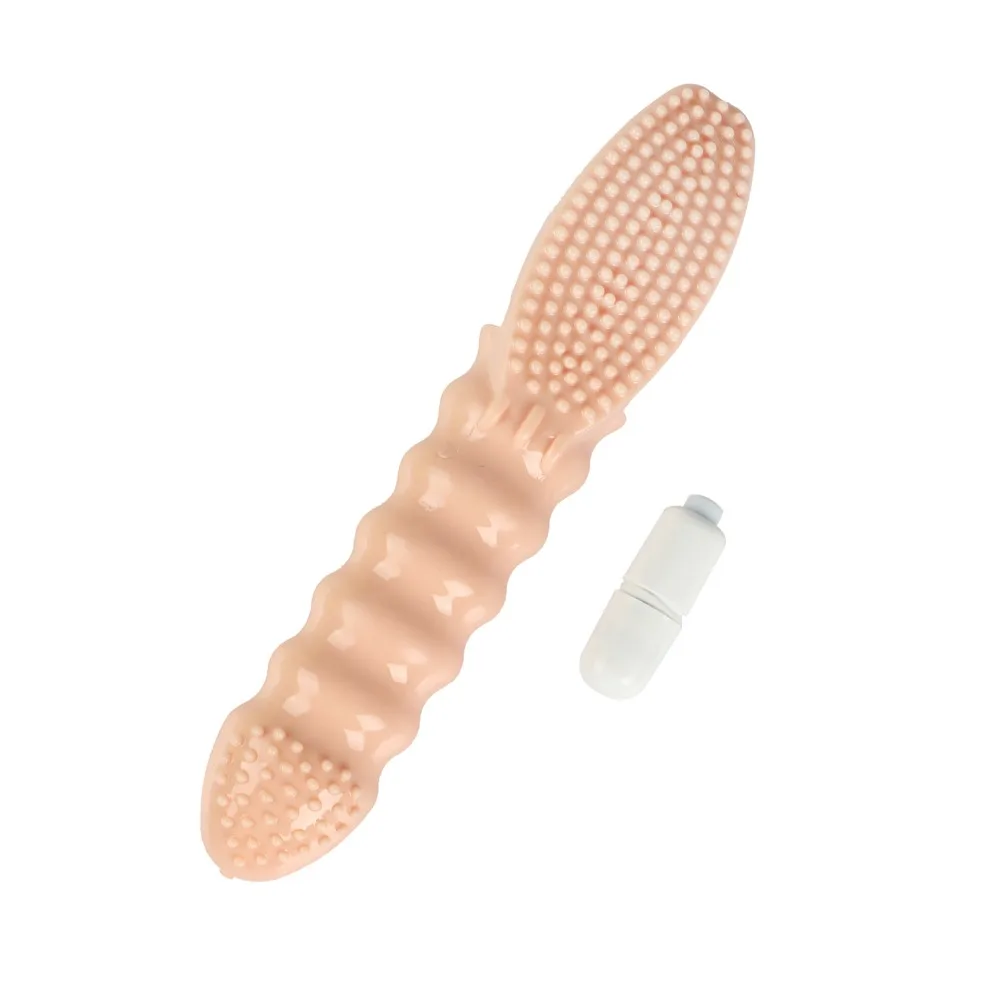 Finger Vibrating G-spot Glove Anal Massager, Nipple Clitoris Stimulation Finger Vibrator Sleeve, Adult Sex Toy For Woman Lesbian (8)