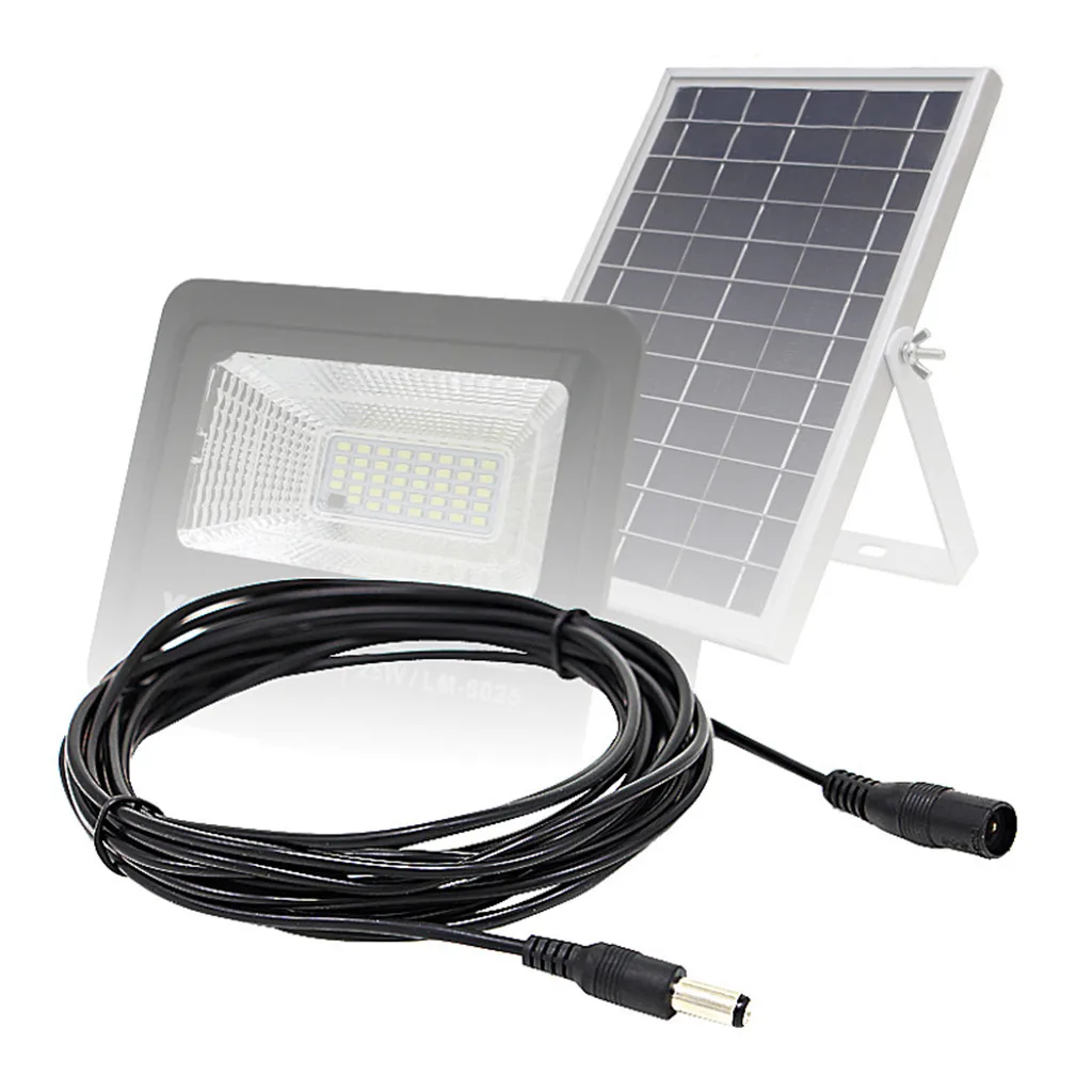 

LED Solar Street Security Light Power Connection Extension Cable Waterproof 16Ft Connectors Terminals USB Cable