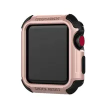 Capa para apple watch serie 6 5 4 3 se 44mm 40mm 42mm 38mm all-around dupla camada pára-choques protetor apple relógio acessórios