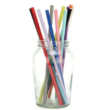 100 шт бумажные соломинки радужные бумажные соломинки для питья на день рождения, свадьбу, рождественскую вечеринку Лучшая цена