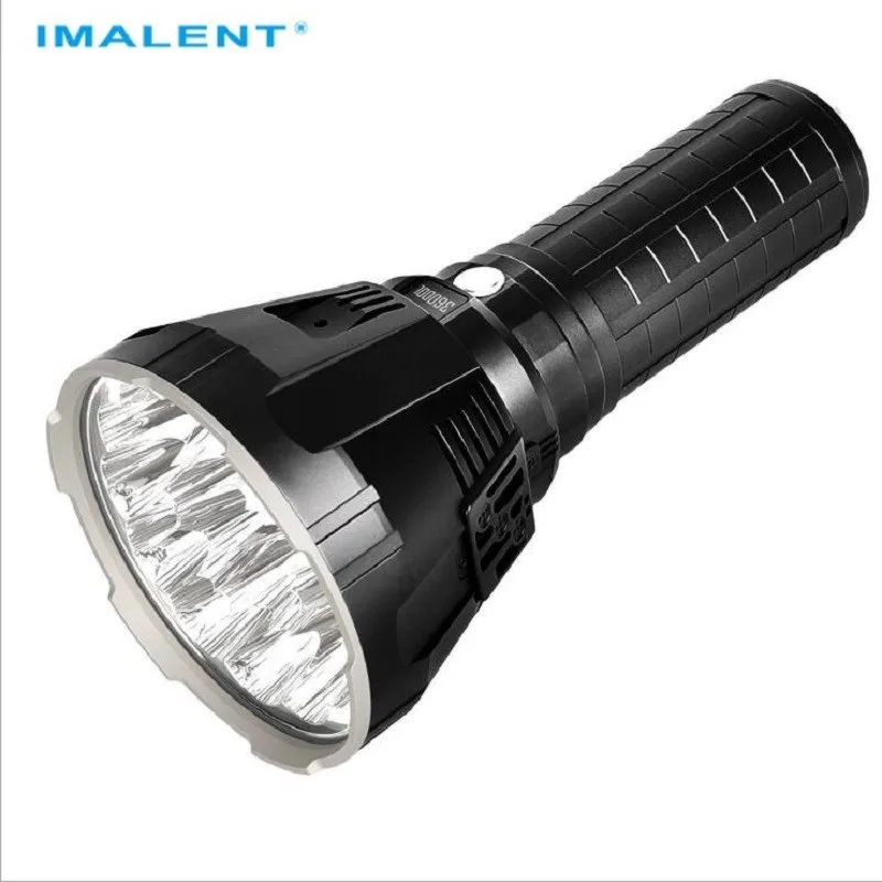 

IMALENT R90TS Big Flashlight High Power LED CREE XHP70 36000 Lumens Long Throw Flash light 21700 Battery Intelligent Charging