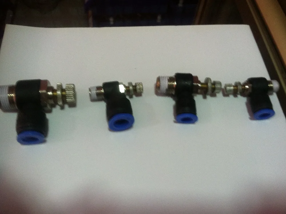 Pneumatic quick connector tube adjustable throttle valve SL4 6 8 10 12-M5 01 02 03 04 specifications | Обустройство дома