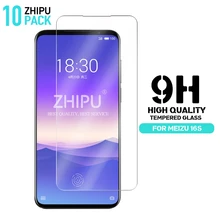 10 Pcs Tempered Glass For Meizu 16s Glass Screen Protector 2.5D 9H Premium Tempered Glass For Meizu 16s Protective Film