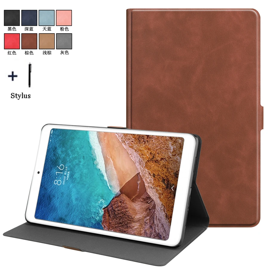 Чехол для Xiaomi Mi Pad 4 Plus 10 1 ''Пробуждение сна Флип PU кожаный чехол Передняя