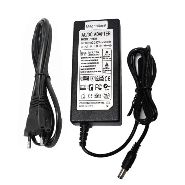 9V 2A AC DC アダプター充電器 Roland GW-7 GW-8 GW7 GW8