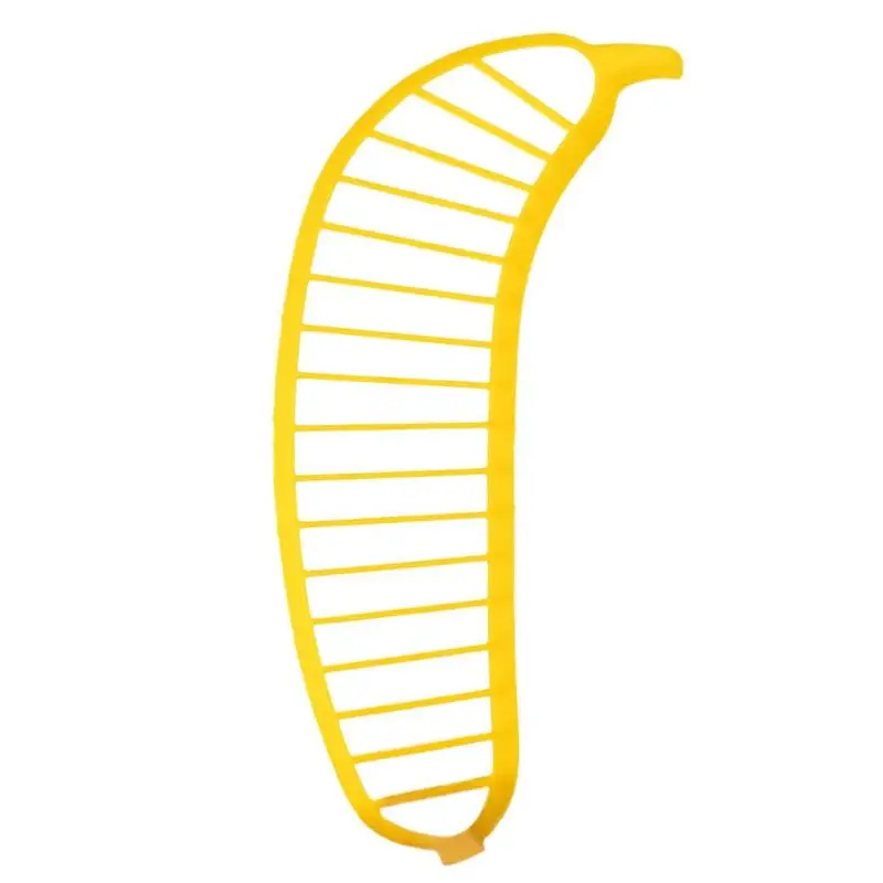 

Plastic Banana Slicer Vegetable Fruit Tools DIY Salad Bowl Fruit Slicer Cutter Knife Kitchen Gadgets Kitchen Tools Maker Cooking