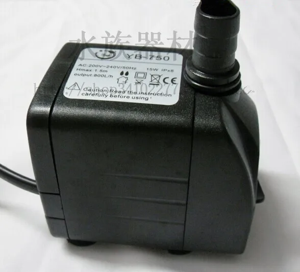 

15 w aquarium water pump/ pump loop filter ultra-quiet rockery water decoration