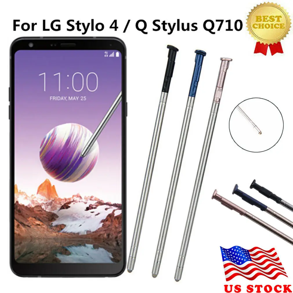 Сенсорный экран StylusS ручка стеклянное покрытие для LG Stylo 4 Q Stylus Q710 Q710MS Q710CS Q710TS Q710US Q8
