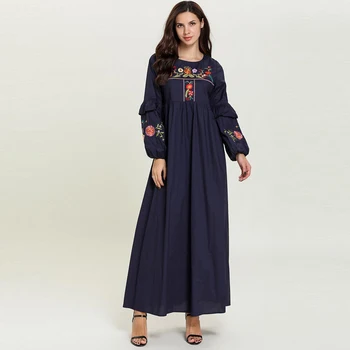 

Vestidos Arabes Kaftan Abaya Dubai Arabic Muslim Dress Turkey Caftan Elbise Ramadan Islamic Hijab Dresses Robe Musulmane Femme