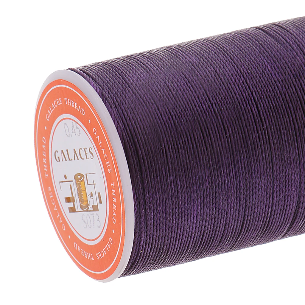 12 Colors 0.45mm Durable Leather Sewing Waxed Thread Cord For DIY Handicraft Tool Hand Stitching Thread 85 Meters