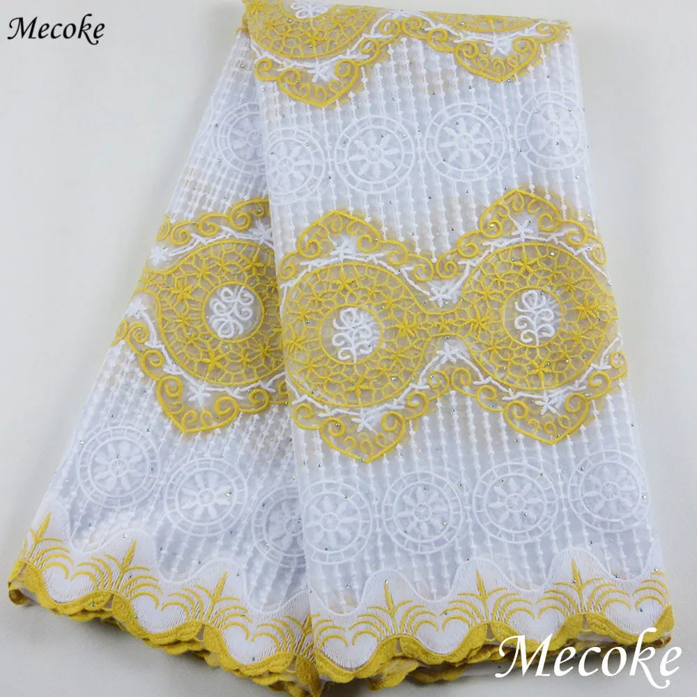

African Lace Fabric Woman Dress 2019 Embroidered lace Nigerian Laces Fabric High Quality French Tulle Lace Fabric For Wedding