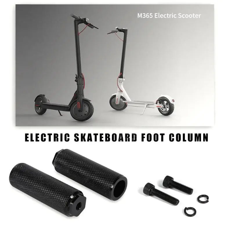 1 пара задняя педаль Задняя опора для стоп-накладка для XIAOMI MIJIA M365 электрический скутер новейший задний Педальный скутер аксессуары