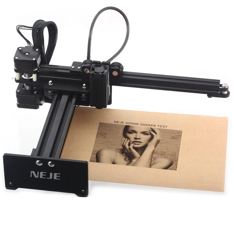 

NEJE Wood Router 3500mw 405nm Desktop CNC Laser Engraver Portable DIY Engraving Carving Machine Laser Cutting Engraving Machine