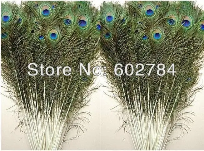 

Top quality peacock feather,100pcs/lot, length 30-32inch,80-90cm eye width 3-5cm natural peacock feather