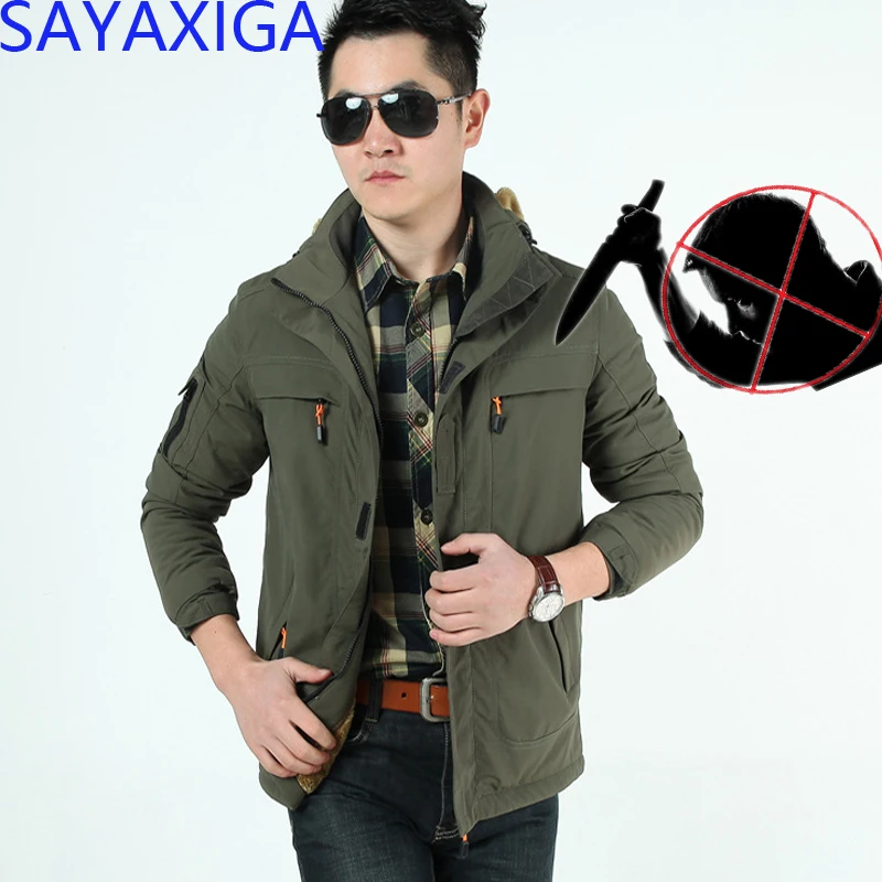 Self Defense Security Clothing Water Proof Anti-cut Men Jackets Anti-stab Resistant Stealth Tactic Outfit Body Protection Tops self defense clothing tactical anti cut knife stab resistant denim jacket coat anti stab slash proof body protection safety tops