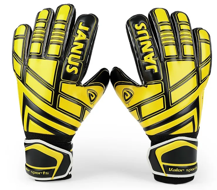 Высокое качество! профессиональные уплотненные латексные вратарские перчатки для футбола вратарь цель KeeperNon-slip перчатки