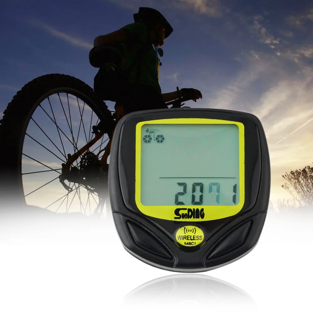 

Wireless Cycling Computer Waterproof Bicycle Odometer Speedometer With LCD Display Bike Speedometer Cycling bicycle Computer