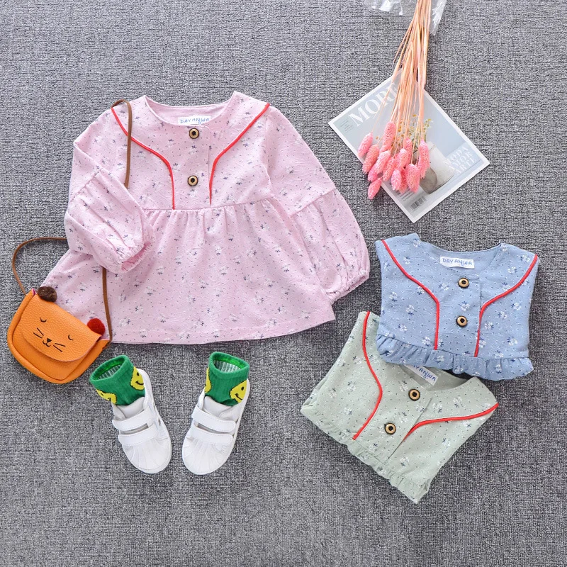 

Girls wear 0-3 years old baby princess dress spring and autumn children spring and autumn flower baby dress spring cotton dress